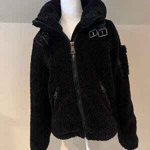 Cozy Black Kids Jacket